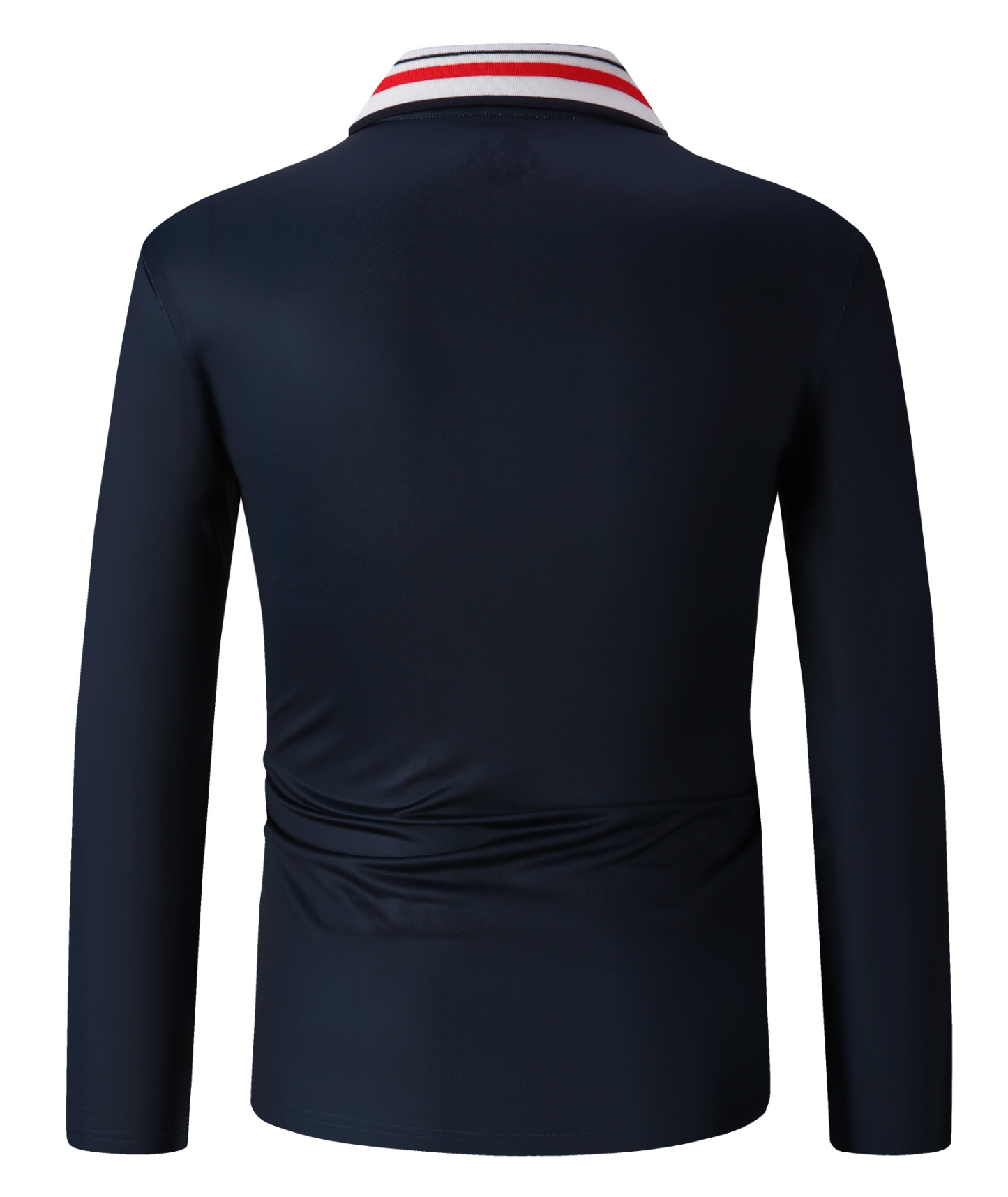 ZITY Men's Button Up Dri Fit Long Sleeve Polo Shirt-CFMLP00012