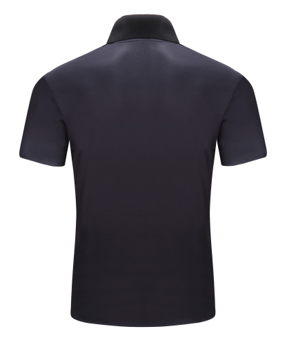 ZITY Men's Button Up Moisture Wicking Slim Fit Polo Shirt-APOH700043