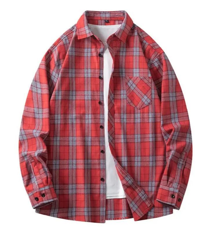 Men's Casual Shirt Long Sleeve Loose Fit Fashion Wear | Zitysports