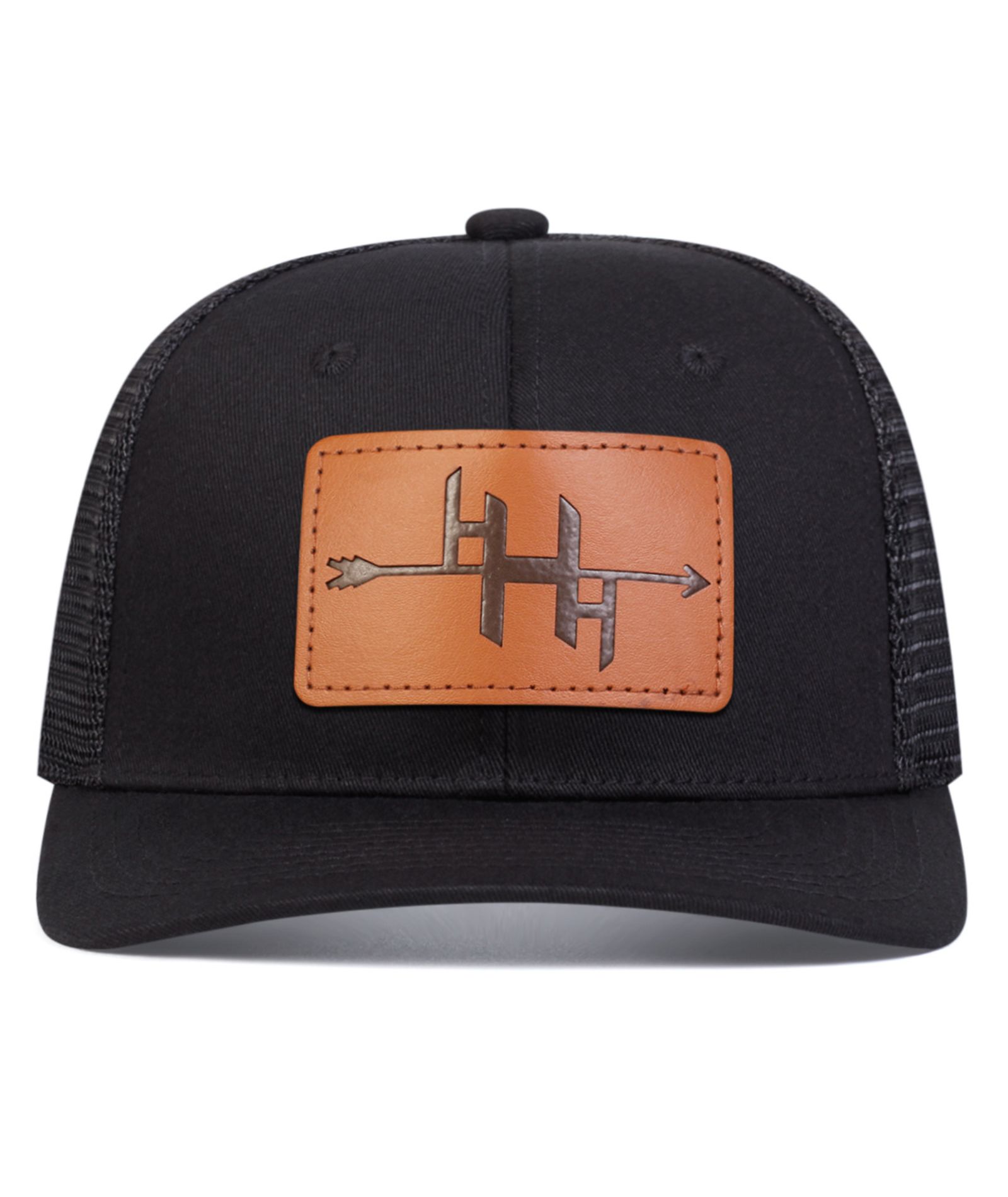 ZITY Mens Arrow Patch Adjustable Mesh Trucker Hat Casual Outdoor Streetwear Cap