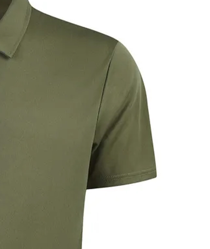 ZITY Men's Quarter Zip Polo Shirt-ZPK010448 | Zitysports