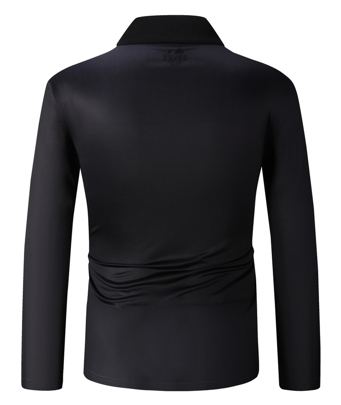 ZITY Men's Polo Long Sleeve Casual Summer Regular Fit Sports Tennis Shirt-ZPK004295 | Zitysports