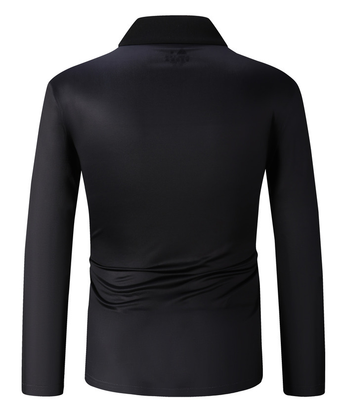 ZITY Men's Polo Long Sleeve Casual Summer Regular Fit Sports Tennis Shirt-ZPK004295 | Zitysports