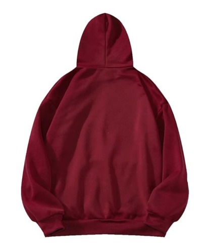 ZITY Men's Causal Solid Color Oversized Hoodie-ZPK010406|Zitysports