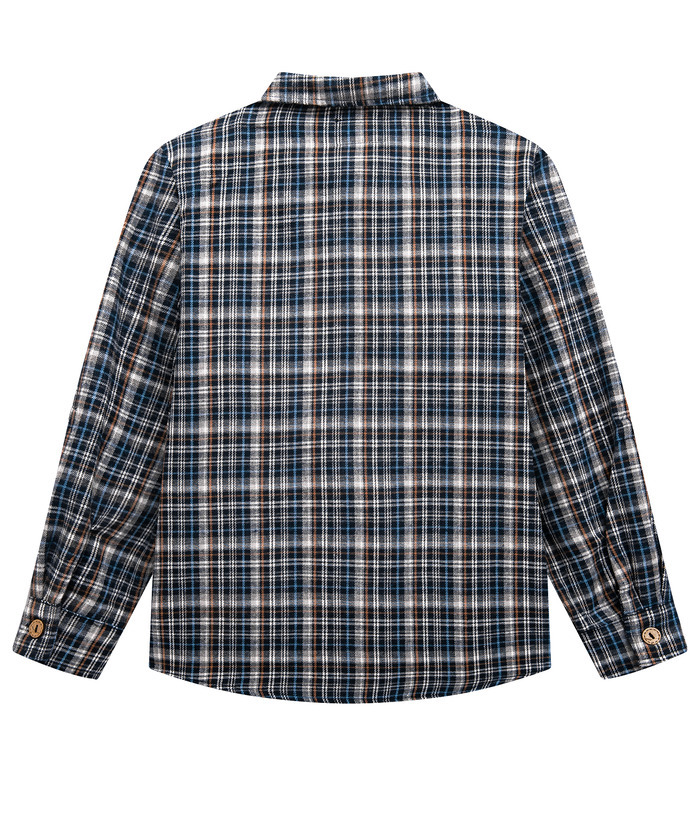ZITY Men's Long Sleeve Casual Button Down Plaid Flannel Shirt-ZPK005339 | Zitysports
