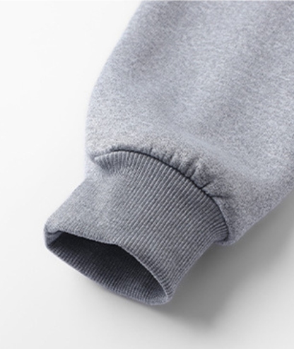 ZITY Men's Fleece Jacket Side Pocket with Zipper Casual Hoodie-DUMFH04877 | Zitysports
