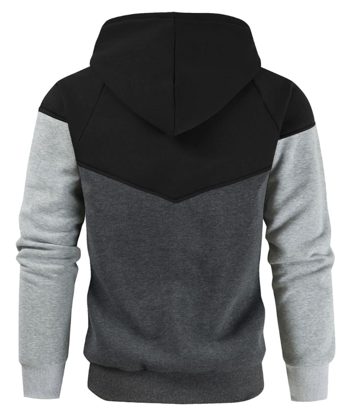 Men's Plus Size Long Sleeve Casual Pullover Hoodie-DUMFH04884 | Zitysports