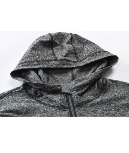 ZITY Men's Long Sleeve Full Zip Casual Plus Size Sweatshirt Hoodie-DUMHD05021|Zitysports