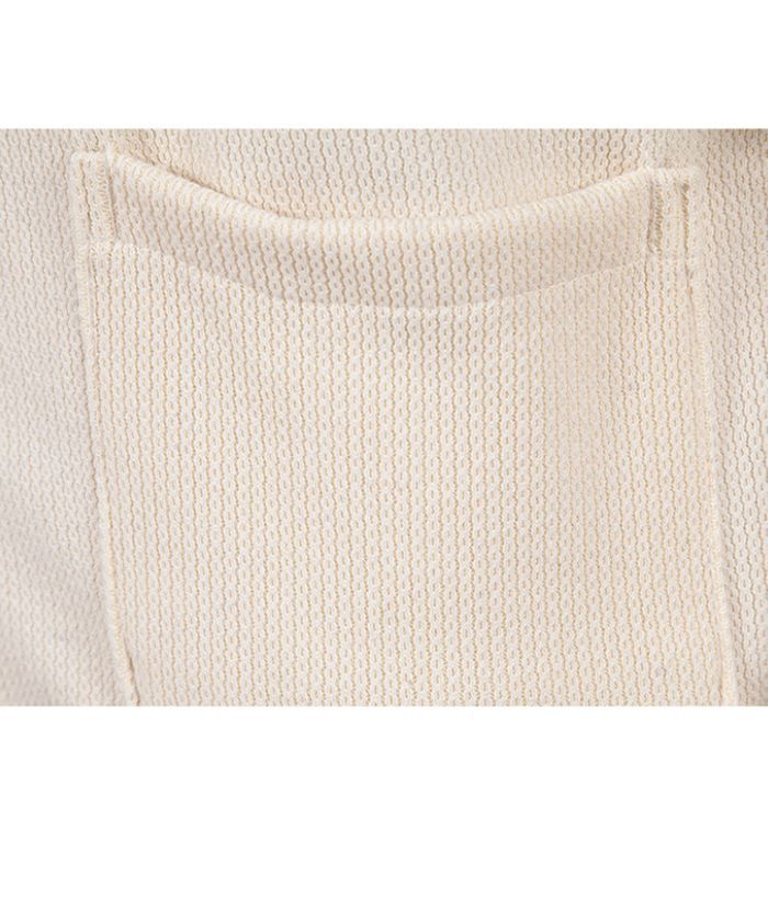 ZITY Men's Stand Collar Full Zipper Front Pocket Knitted Polo Sweater-DUMSW05053|Zitysports