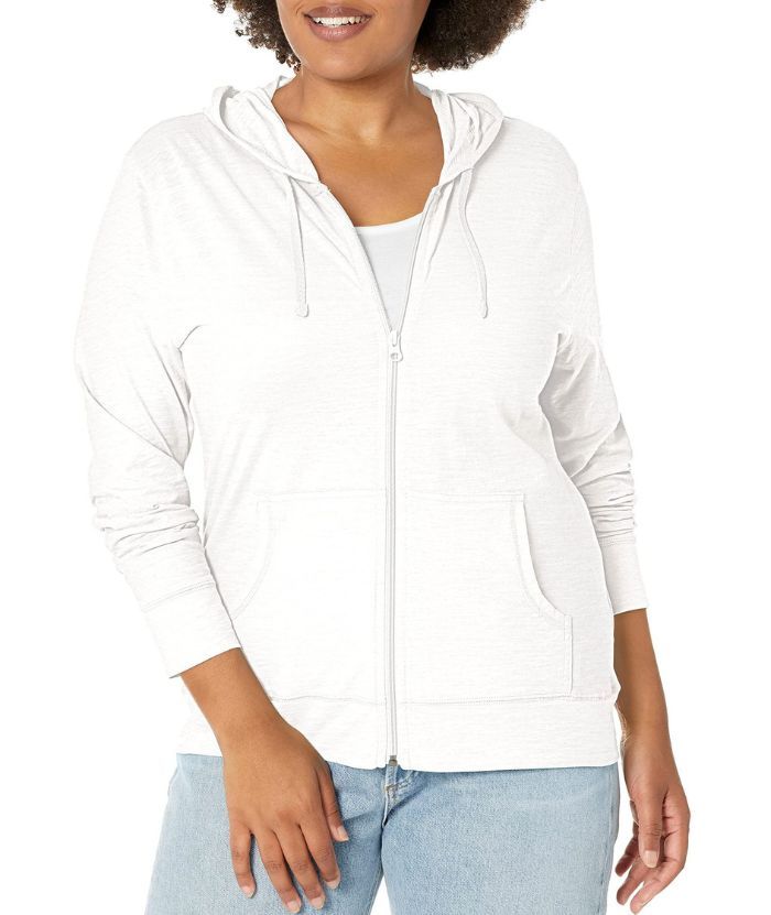 ZITY Women's Light Weight Long Sleeve Full Zipper Casual Hoodie-DUWHD04912|Zitysports