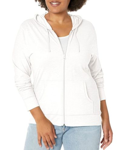 ZITY Women's Light Weight Long Sleeve Full Zipper Casual Hoodie-DUWHD04912|Zitysports