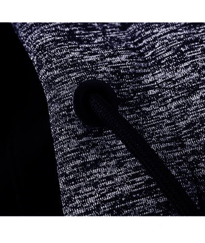 ZITY Men's Plus Size Full Zipper Long Sleeve Elegant Hoodie-DUMHD05108|Zitysports