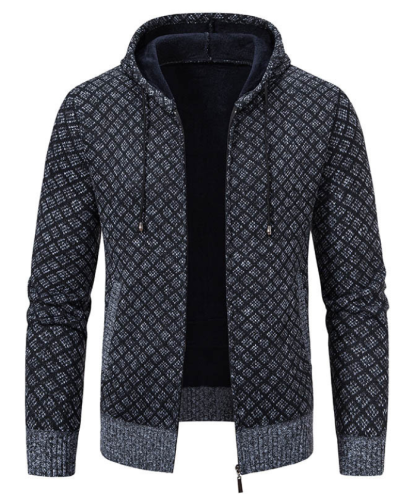 ZITY Men's Casual Sweater Suit Slim Fit Hip Hop Style Hoodie Top-DUMSW05057|Zitysports