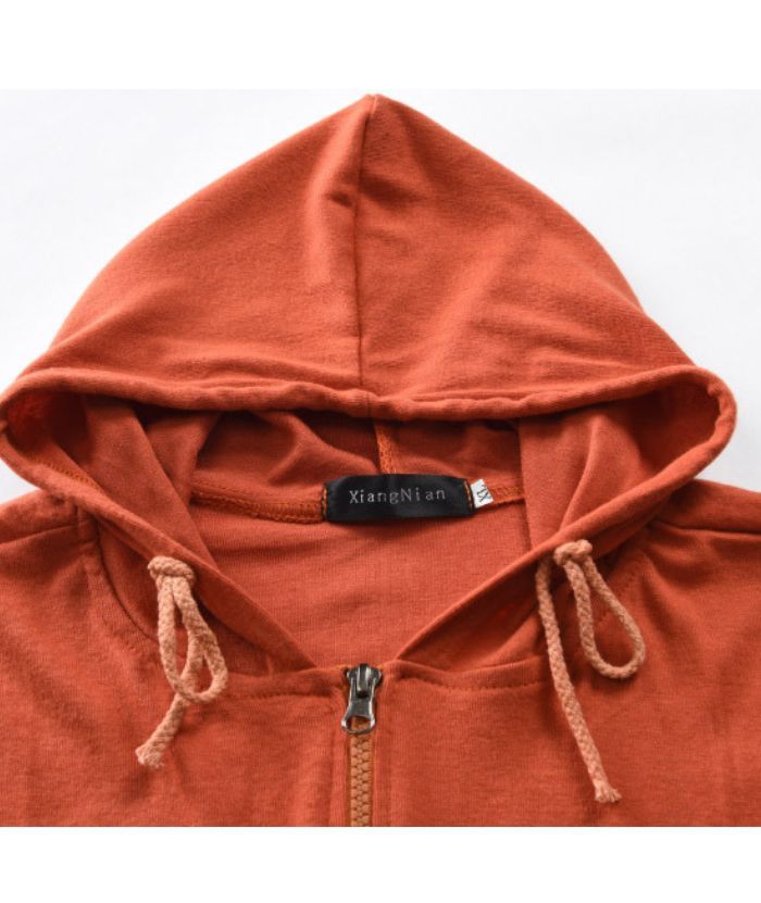 ZITY Men's Plus Size Zipper Sleeveless Hoodie-DUMMG05216|Zitysports