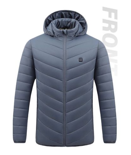 Men's Full Zip-Up Multizone Heated Jacket-M92