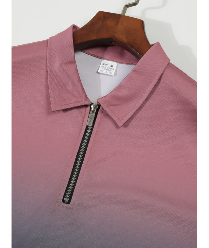 ZITY Men's Gradient Color Polo Shirt-ZPK010474 | Zitysports