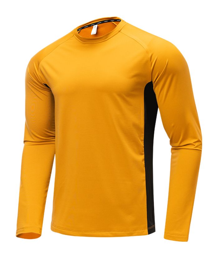 Men's Casual Slim Fit Long Sleeve Polo Shirt-DUMLS05843