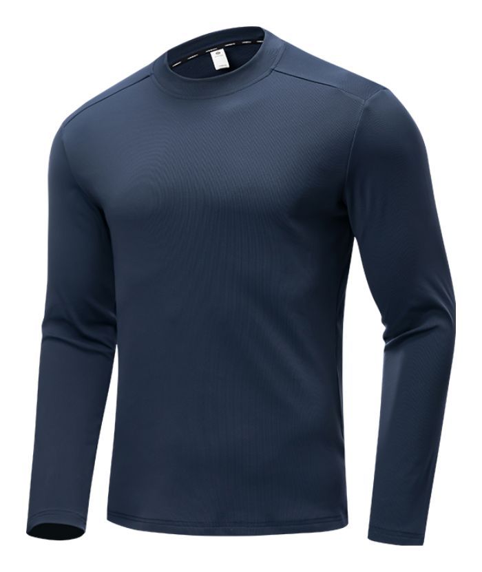 Men's Long Sleeve Casual Slim Fit Performance Polo Shirt-8869