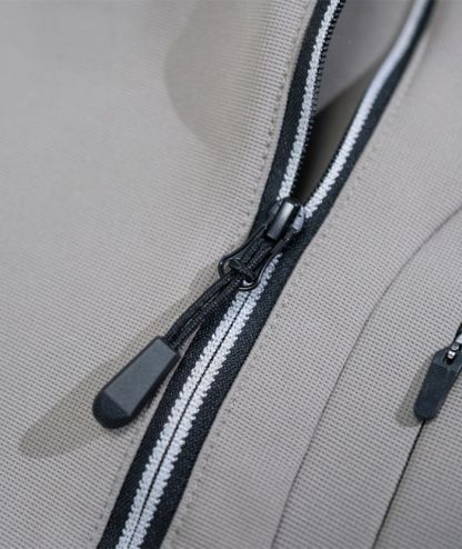 ZITY Men's Quarter Zip Solid Color Hoodie-7390