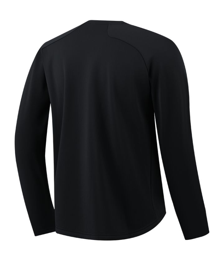 Men's Long Sleeve Solid Color Performance Polo-5332