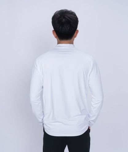 ZITY Men's Long Sleeve Pullover Polo Shirt-88168