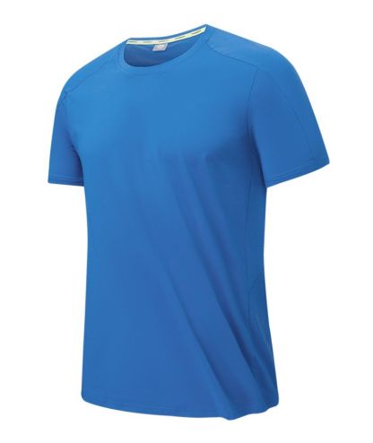 ZITY Men's Summer Slim Fit Solid Color T-Shirt | 8322