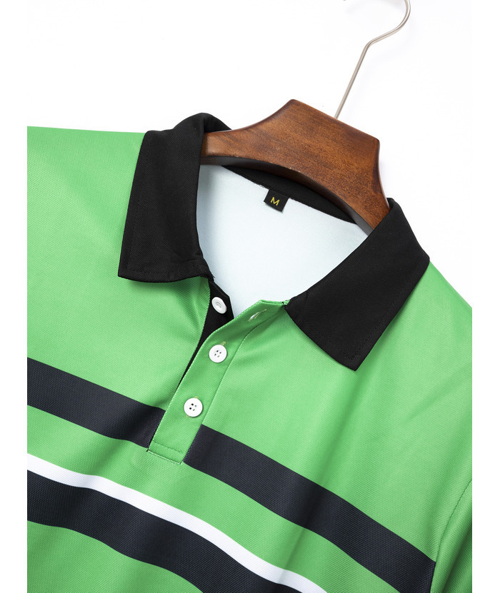 ZITY Men's Summer Stand Collar Slim Fit Lapel polo shirt-ZPK010466 | Zitysports