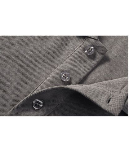 ZITY Men's Button Up Dry Fit Summer Polo Shirt-8336
