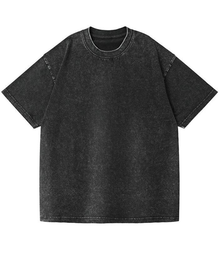 ZITY Unisex Round Neck Drop Shoulder T-Shirt-DUMTS05928