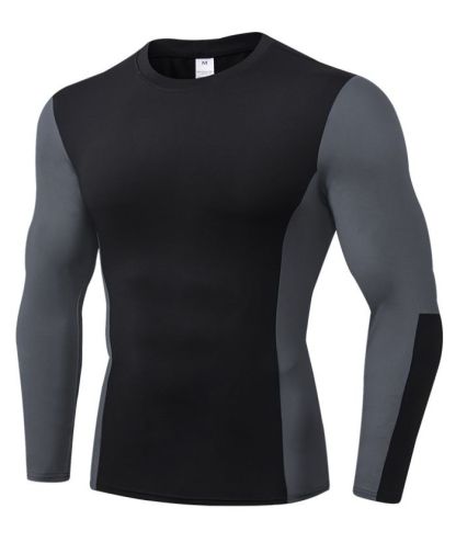 ZITY Men's Dri Fit Sports Long Sleeve T-Shirt-DUMLS05957