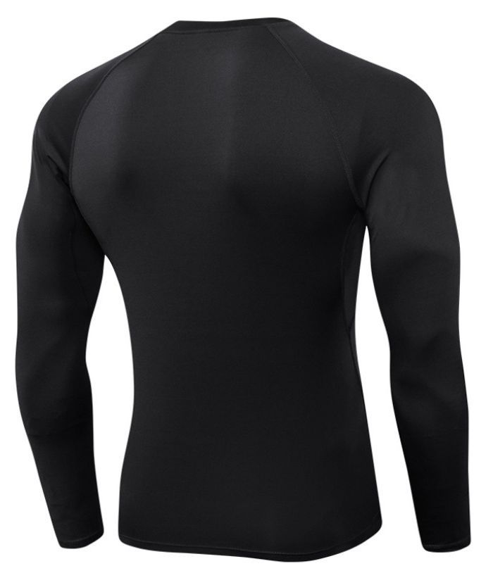 ZITY Men's Round Neck Long Sleeve T-Shirt-DUMLS05954