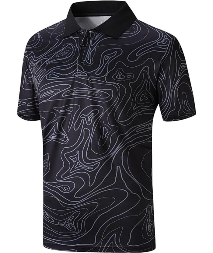 ZITY Men's Short Sleeve Moisture Wicking Summer Dry Fit Polo Shirt-ZPK010469 | Zitysports