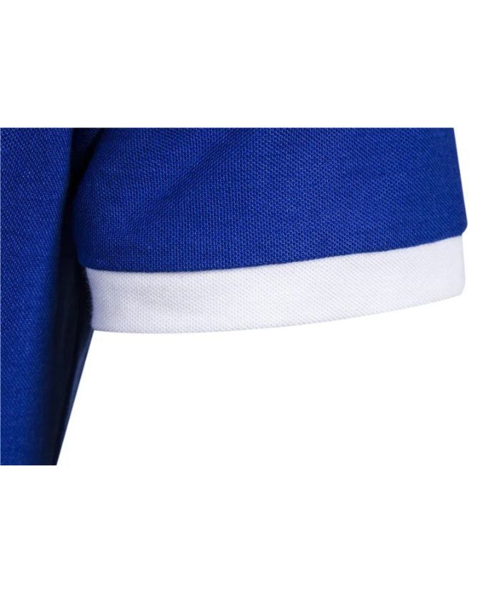 ZITY Men's Button Up Slim Fit Golf Polo Shirt-DUMPO06022