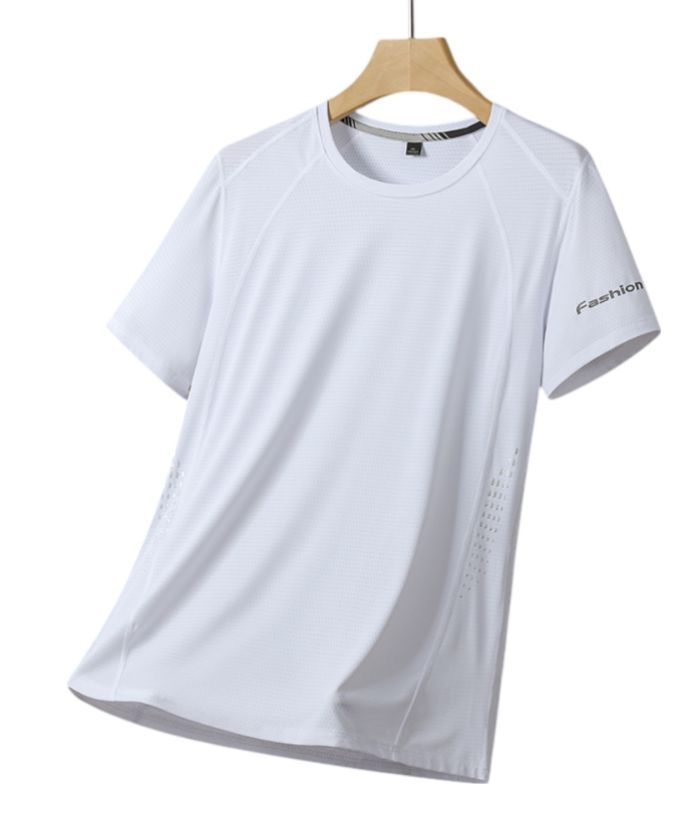 ZITY Men's Dri Fit Sports Solid Color T-Shirt-DUMTS06039