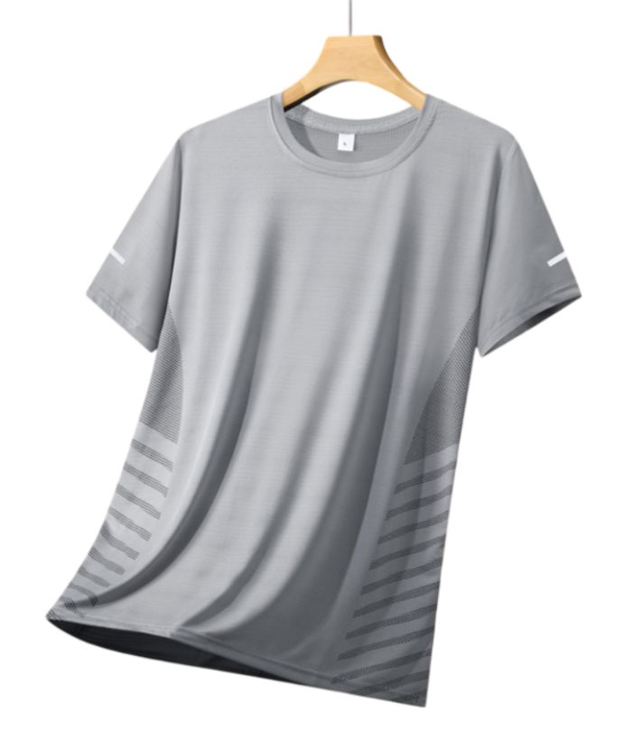 ZITY Men's Summer Dri Fit Printed Sports T-Shirt-DUMPO06046