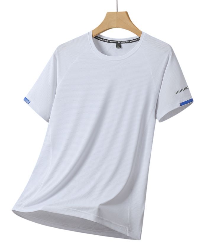 ZITY Men's Slim Fit Round Neck Sports T-Shirt-DUMPO06048