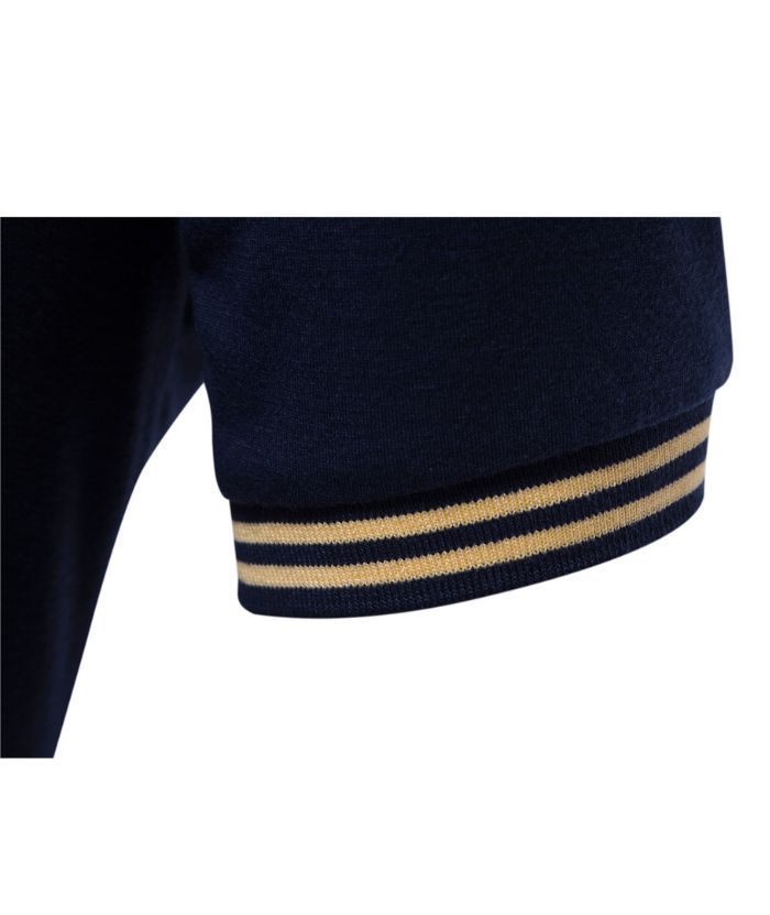 ZITY Men's Navy Dri Fit Polo Shirt-DUMPO06068