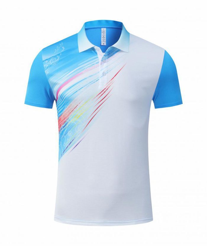 blue slim fit polo for women sports wear