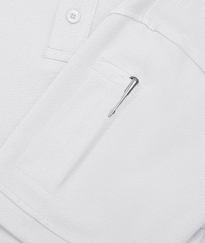 ZITY Men's Slim Fit Button Up Golf Polo Shirt-ZPK007838