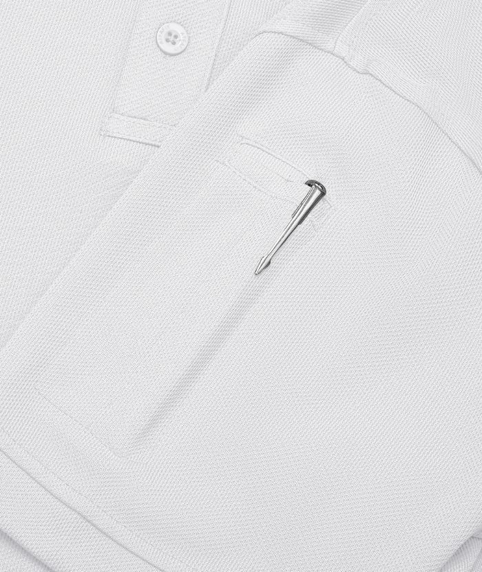 ZITY Men's Slim Fit Button Up Golf Polo Shirt-ZPK007838