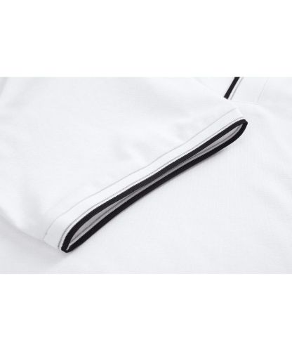 ZITY Men's V Neck Slim Fit Golf Polo Shirt-CUMPO01157
