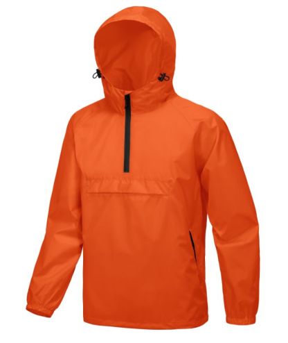 ZITY Men's Waterproof Lightweight Packable Rain Jacket-CUMRC04444