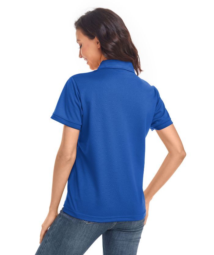 ZITY Women's Summer Slim Fit Casual Golf Polo Shirt-CUWPO01445