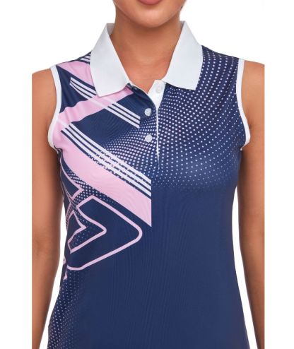 ZITY Women's Sleeveless Golf Polo Shirt-CUWBP02126
