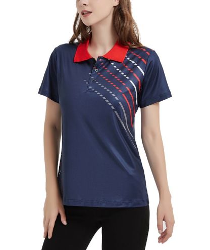 ZITY Women's Casual Quick Dry Slim Fit Golf Polo Shirt-CFWZZ00017