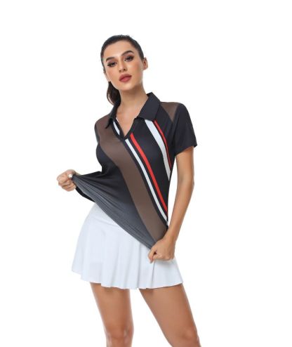 ZITY Women's Quick Dry Slim fit Sports Polo Shirt-CUWPO01027