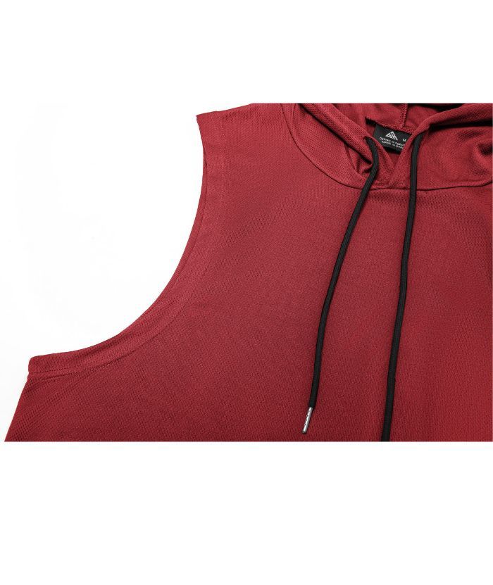 ZITY Men's Sports Pullover Vest Hoodie-ZPK010520
