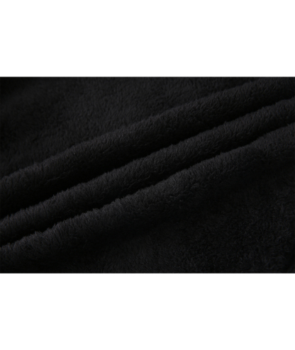 ZITY Women's Long Sleeve Solid Color Fleece Hoodie-CUWFH01440