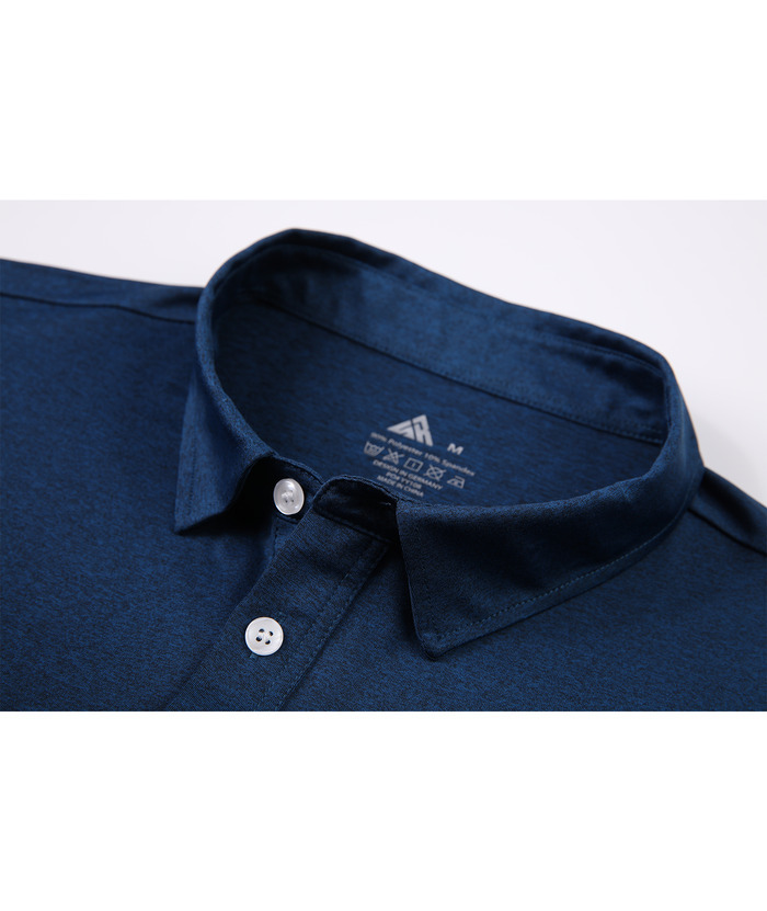ZITY Men's Dri Fit Sports Performance Polo Shirt-CUMPO01052