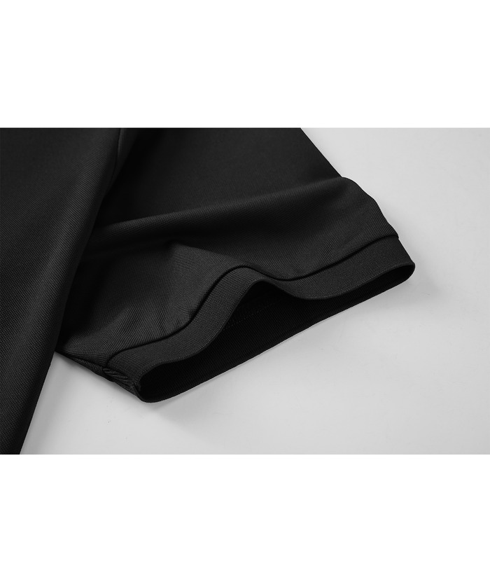 Men's Solid Color Slim Fit Performance Polo Shirt-ZPK007837